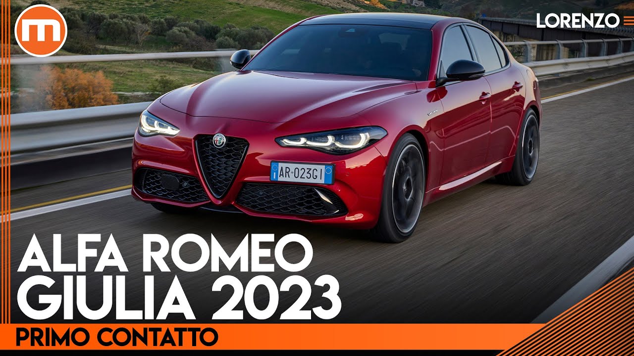 Test Alfa Romeo Giulia 2023: come cambia in video