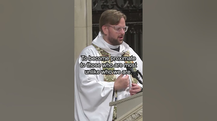 A Good Neighbor | Sermon Highlight by the Rev. Spencer Brown #nationalcathedral