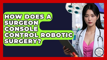 How Does A Surgeon Console Control Robotic Surgery? - The Operating Table