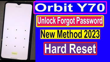 Walton Orbit Y70 Pin Lock Unlock Forgot Password Orbit Y70 Hard Reset