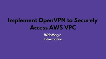 Implementeer OpenVPN voor veilige toegang tot AWS VPC