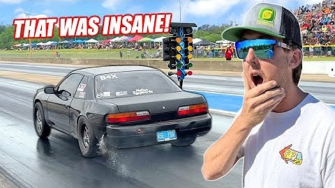 Cheap Racecar Challenge Day 1 - First Passes Were FAST... We're In Trouble!