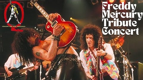 Tie your Mother Down - Freddy Mercury Tribute Concert (ft. Slash, Joe Elliot)