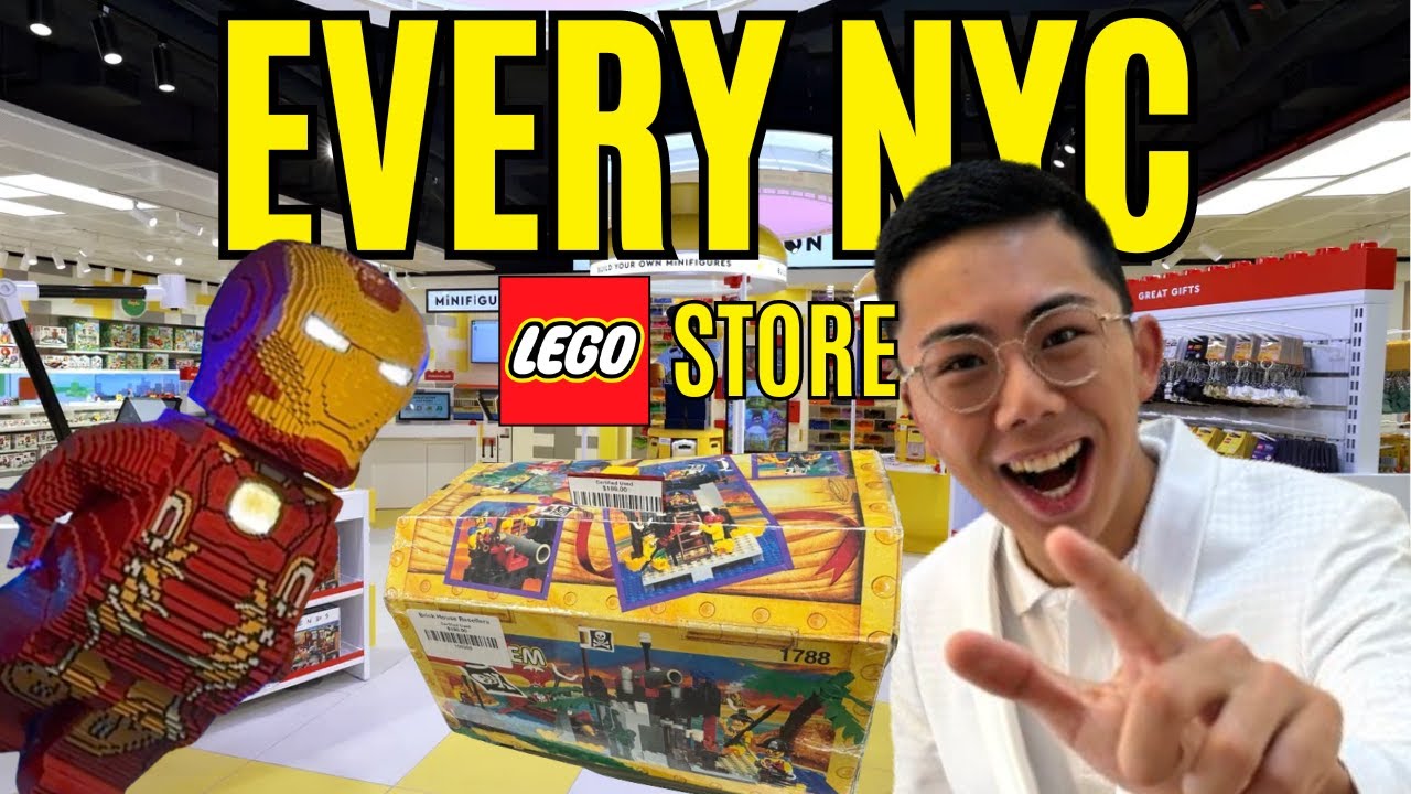 I visited EVERY LEGO Store in New York City!