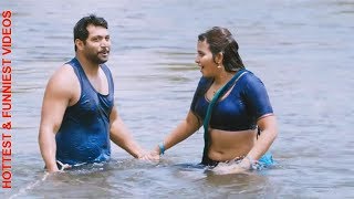 Anjali hot moments   Anjali and Jayam Ravi romantic scene By Hottest & Funniest Videos ❤