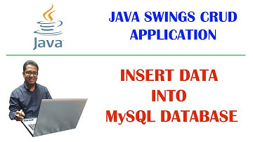 How to insert data into mysql database using java swings Part-3