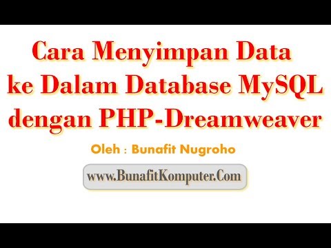 Cara Mengkoneksikan Phpmyadmin Ke Php  