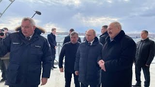 ⚡ путин прилетел на переговоры с Лукашенко. ВИДЕО