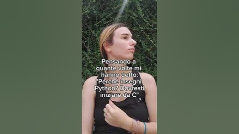 Seguimi per imparare a programmare in Python! #python#pythoncode#programmazione#donnestem#laurea