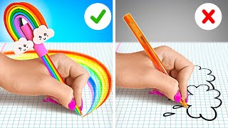 GENIUS SCHOOL CRAFTS || Get Creative with These Ideas! Hacks for Popular Students by 123 GO! SCHOOL by 123 GO! SCHOOL 40,064 views 7 days ago 2 hours, 4 minutes