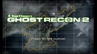 Tom Clancy's Ghost Recon 2 Title Screen (PS2, Xbox, GameCube)