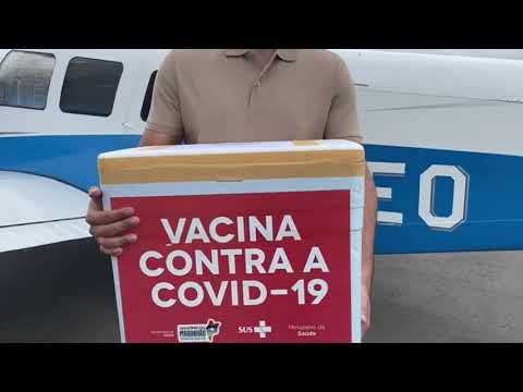Felipe dos Pneus busca vacinas da COVID-19 na capital
