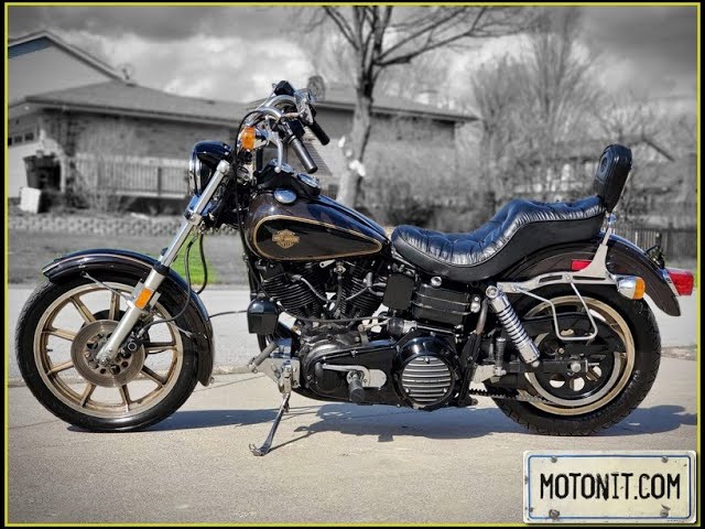 1982 Harley Davidson Fxb Sturgis Lowrider Commemorative Ed Youtube