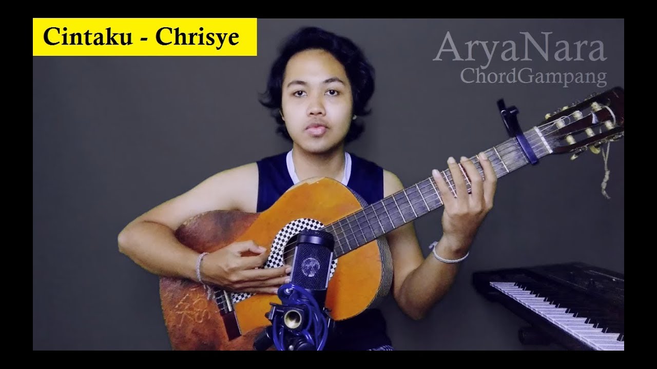 Chord Gampang Cintaku Chrisye By Arya Nara Tutorial Youtube