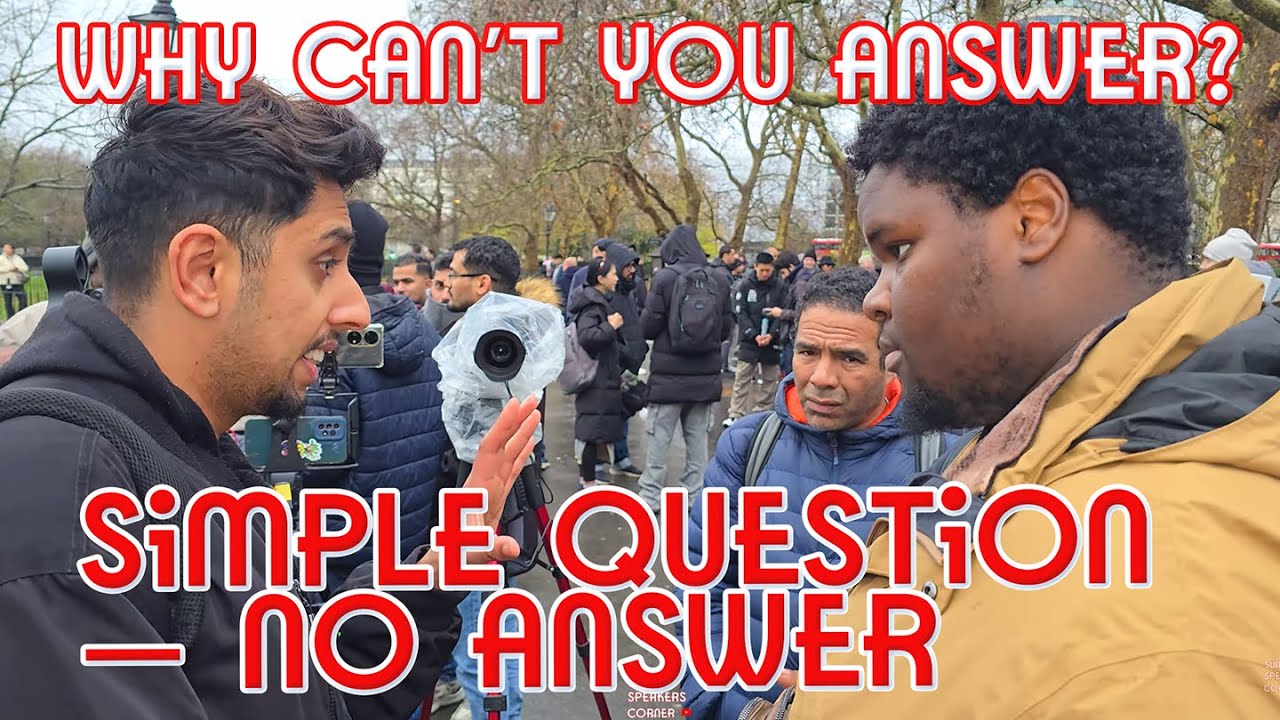 Ish Asks ONE Simple Question — Park Muslims Freeze When the Qur’an Can ...