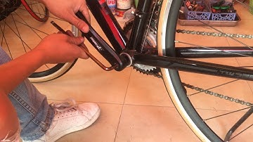 ( Hướng Dẫn ) Tháo Đùi Đĩa , Tháo Trục Giữa Cốt Vuông Xe Đạp Thể Thao . XEDAPFBIKE.VN