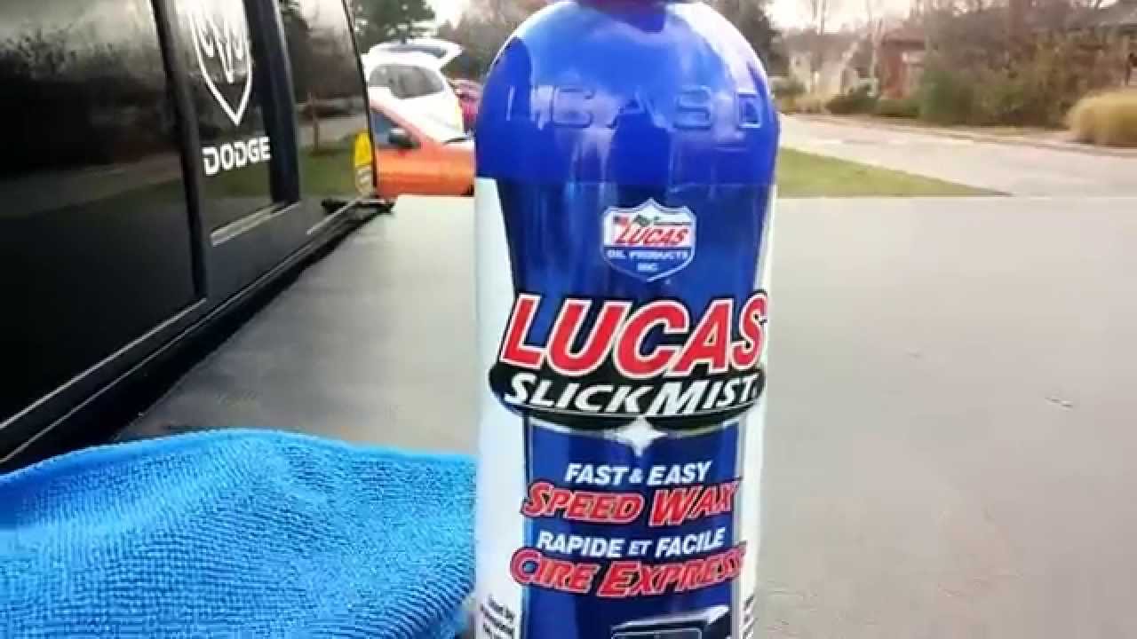 Lucas Slick Mist Speed Wax Review and Test Results on my 2001