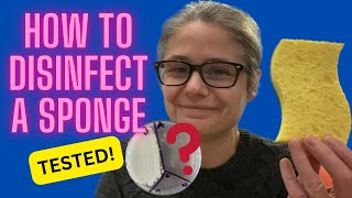 Remove Bacteria From A Sponge?Warningthe Music Is Loud,Cant Edit It Now That Is Is Published.