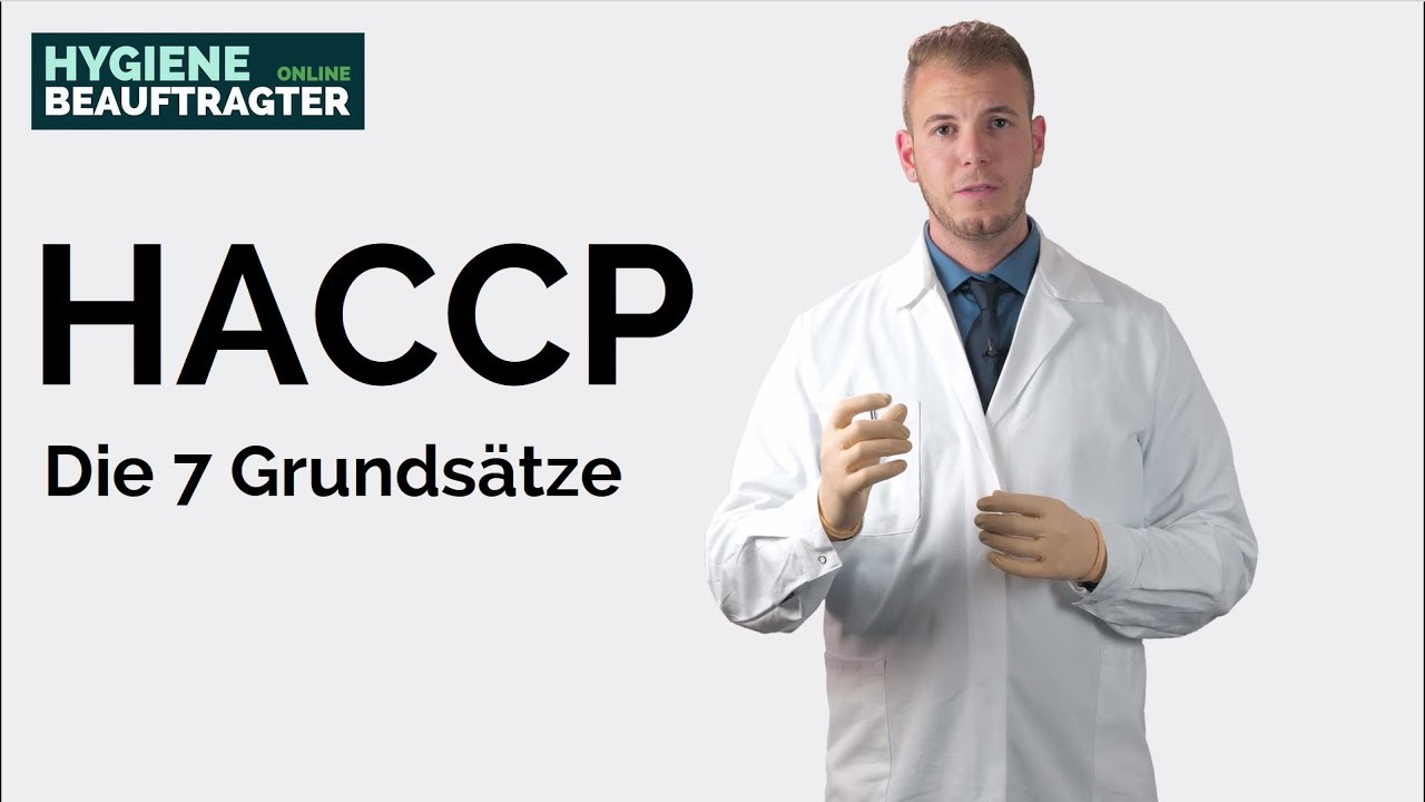 HACCP Konzept | 7 Grundsätze - YouTube