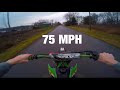 KX 125 TOP SPEED TEST