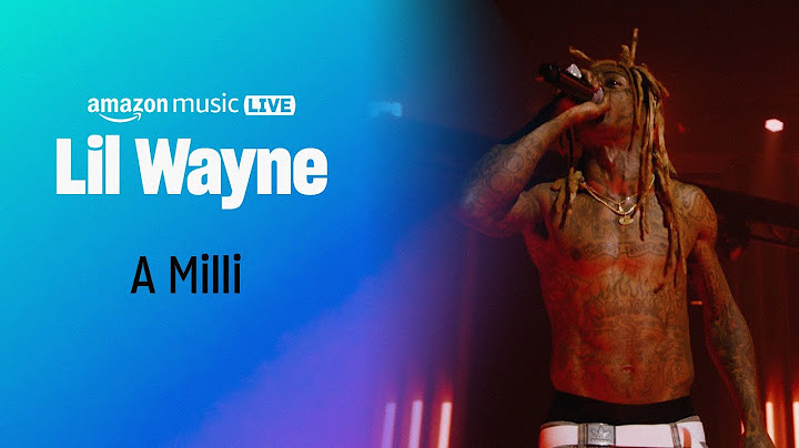 A Milli Live version - Live performance video thumbnail