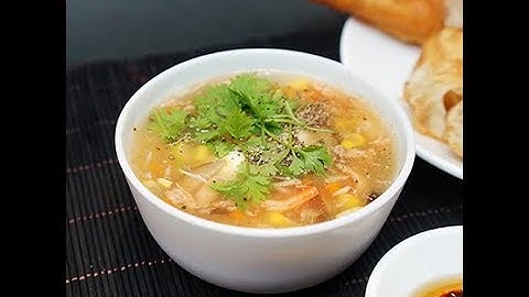 Vào Bếp cùng Bếp Nhà - Súp Hải Sản Trứng Cút