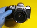 Pentax mz5 with smc pentaxfa 28 70mm al lens sn 7066023