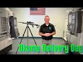 Okuma delivery day at wolf precision inc