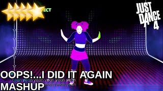 Just Dance 4 Oopsi Did It Again - Mashup