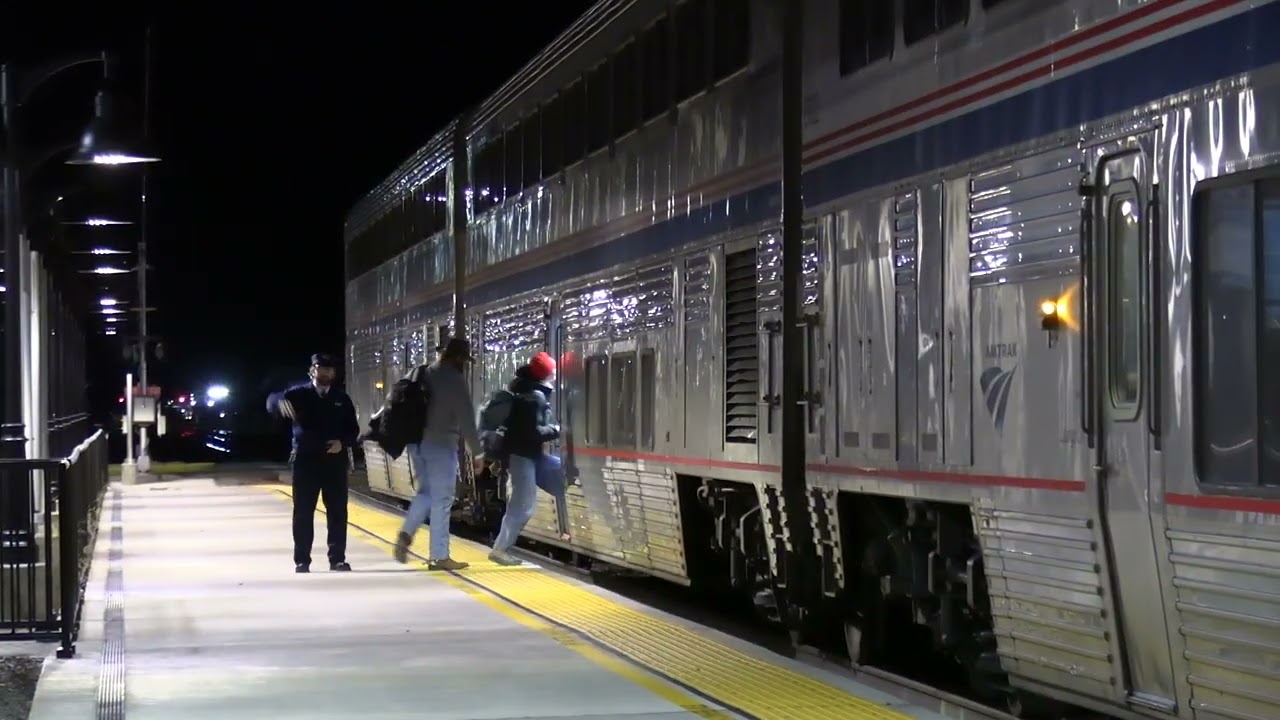 A Calif. Zephyr in Ft. Morgan on 16JAN2026