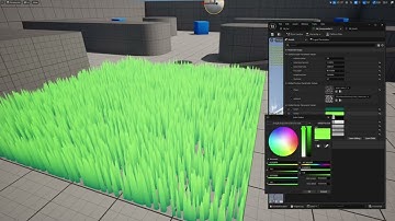 grass shader demo