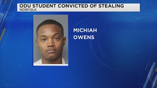 ODU student pleads guilty to forging checks, stealing bank info