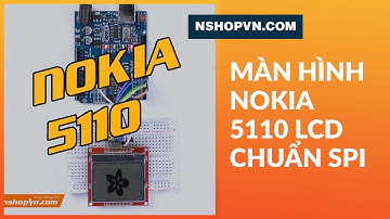 Màn hình Nokia 5110 LCD (Z4KZ) #Shorts
