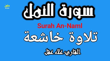 سورة النمل تلاوة خاشعة  ( الختمه المرتلة ) بصوت خاشع يريح القلب علاء عقل|ٍ Surah An-Naml by Alaa Aql