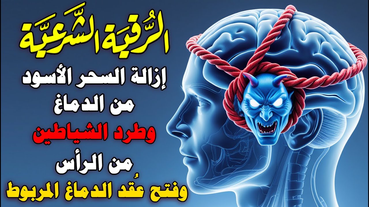 الرقية الشرعية لإخراج السحر من الدماغ وإخراج الشياطين منه وفتح عقد الدماغ