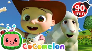 Ba Ba Black Sheep 🐑 | Cocomelon 🍉 | 🔤 Subtitled Sing Along Songs 🔤 | Cartoons For Kids