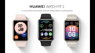 HUAWEI Watch FIT 2 - Ukázka/Porovnání + Návod + Výměna pásků / Instalace komplet krok za krokem..