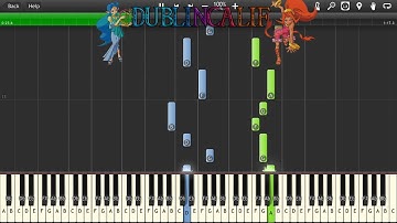 The Legend of Zelda Oracle of Ages and Seasons - Lynna City Theme Piano Tutorial Synthesia