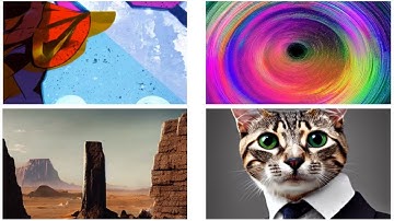 Four Stable Diffusion based AI from one of my Favorite AI sites!