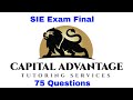 How to pass the sie exam full 75 question final   sieexam finra
