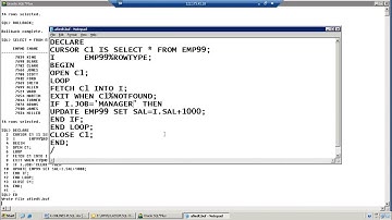How to work with For Update Clause in PLSQL