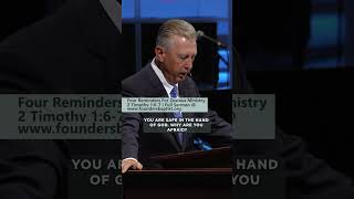 The Antidote To Spiritual Fear
Fear enters when we lose sight of Gods power and love. In this message, we learn how the Apostle Paul faced his darkest hour with unwavering boldness. When the Holy Spirit dwells within us, we are animated by a profound love for the truth and for the church, driving out all timidity. Watch the full message on YouTube, search for: Founders Baptist Church. Four Reminders For Zealous Ministry
#ExpositoryPreaching #ReformedTheology #2Timothy The Antidote To Spiritual Fear