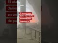 El momento en que un dron iraní impacta en el aeropuerto de Kuwait