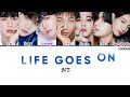 BTS (방탄소년단) - Life Goes On | Kolay Okunuş