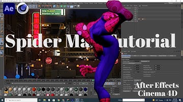 3D Spider-Man Animation in Cinema 4D & After Effects – Full Superhero Workflow