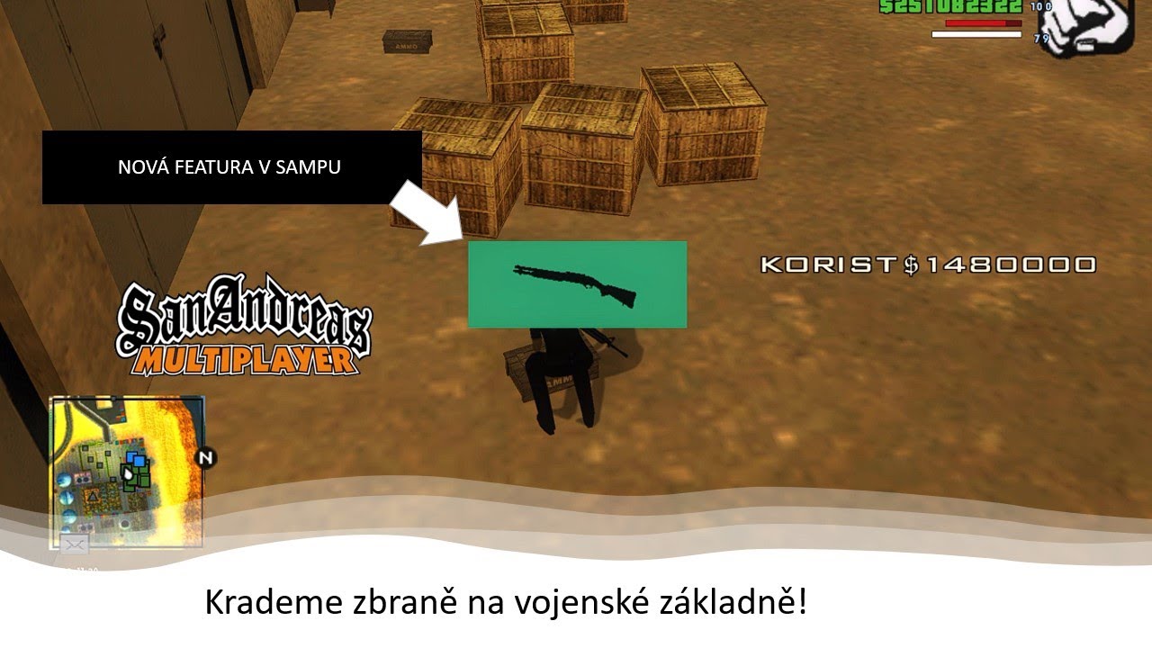 Krademe zbraně na vojenské základně! | /w @MARTY187_