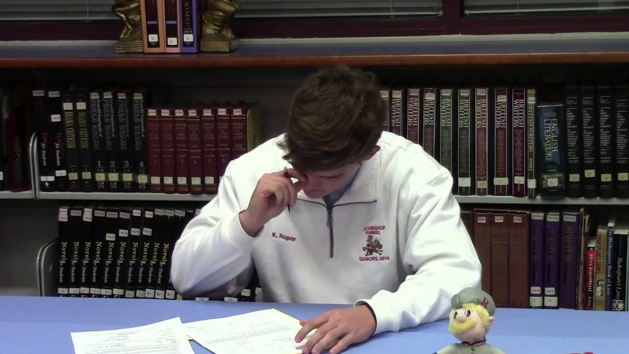 Kaleb Roper Rummel Rummel P Kaleb Roper signs with Arizona Nov 13 - YouTube