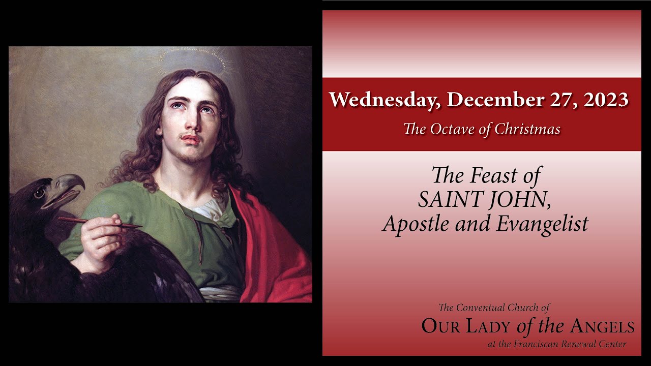 Wednesday, December 27, 2023 (800am) The Octave of Christmas YouTube