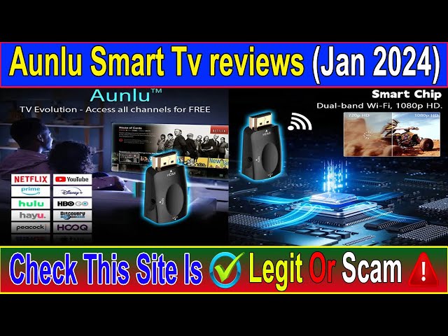 Aunlu Smart Tv Reviews (Jan 2024) Real Or Fake Site