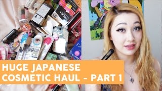 Haul: HUGE JAPANESE COSMETICS HAUL PART 01 - CANMAKE, MAJOLICA MAJORCA, RIMMEL, etc.